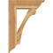 Ekena Millwork Legacy Traditional Rough Sawn Bracket w/ Offset Brace, Western Red Cedar, 8"W x 26"D x 38"H BKT0806X26X38LEC01RWR - alternate 4